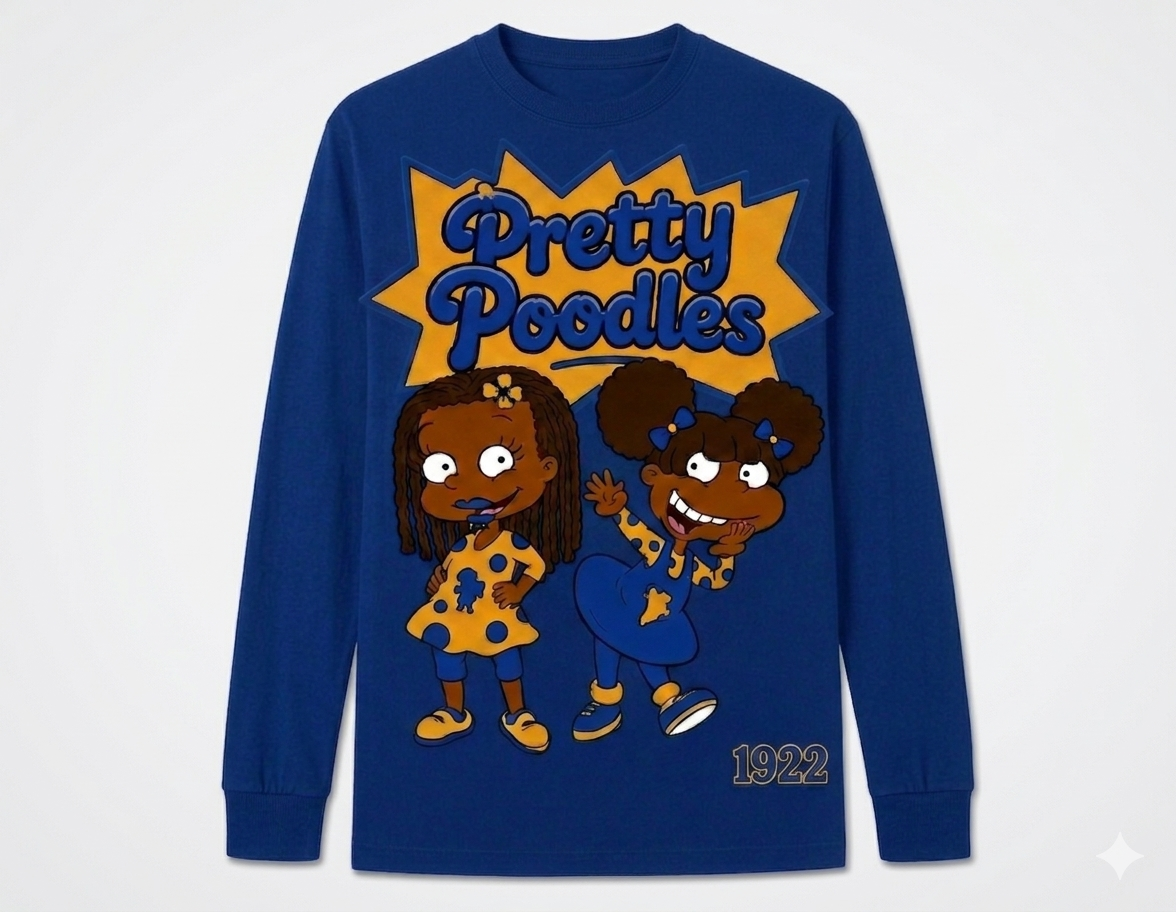 Long Sleeve Poodle Rugrat
